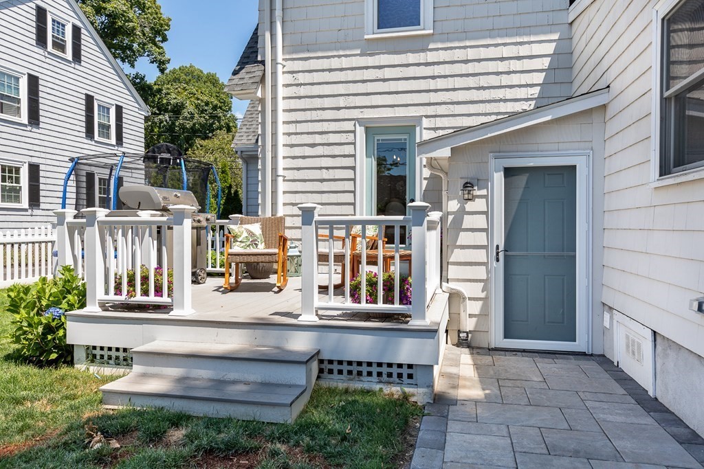 8 Pickwick Road Marblehead, MA 01945 - Photo 32 of 35 a view of house with outdoor seating space
