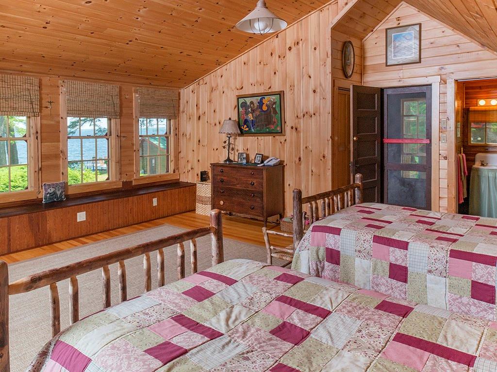 120 Marsh Lane Rome, ME 04963 - Photo 15 of 35 Master Bedroom with half bath.
