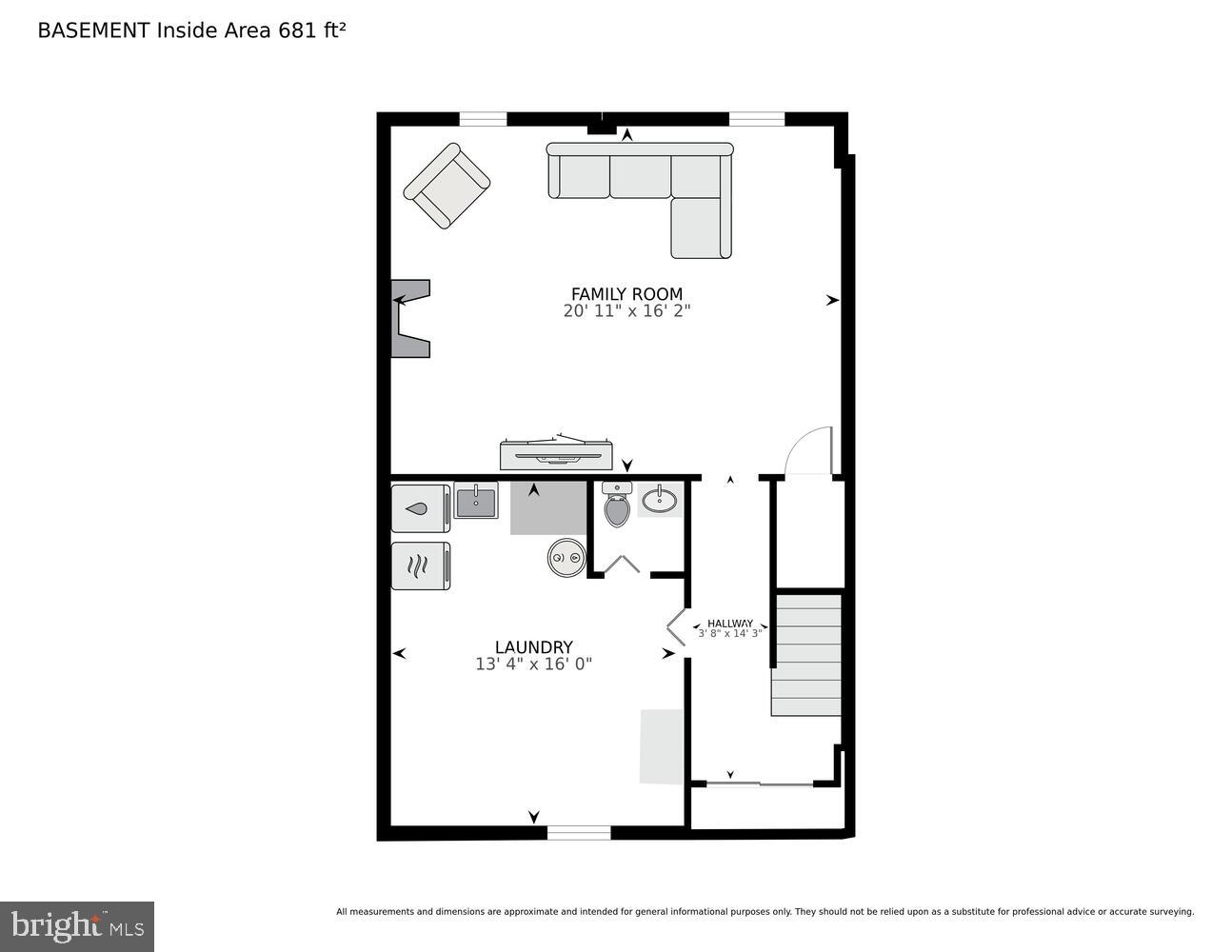 5932 Queenston Street Springfield, VA 22152 - Photo 47 of 47 a picture of a floor plan