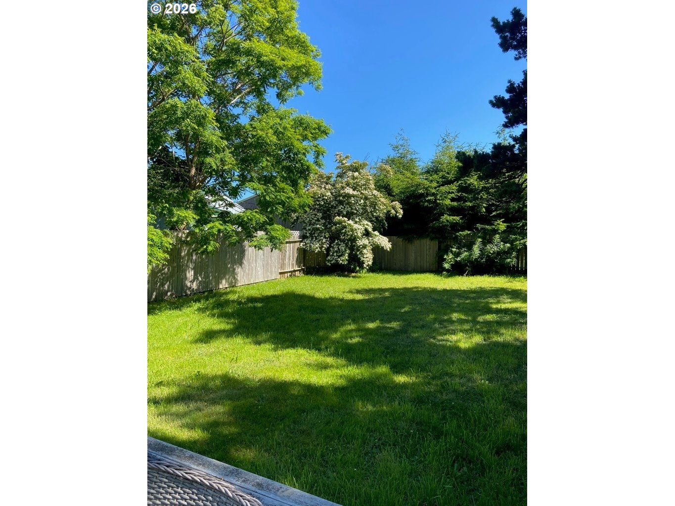 770 9th Street Southeast Bandon, OR 97411 - Photo 5 of 47 a view of garden with tall trees
