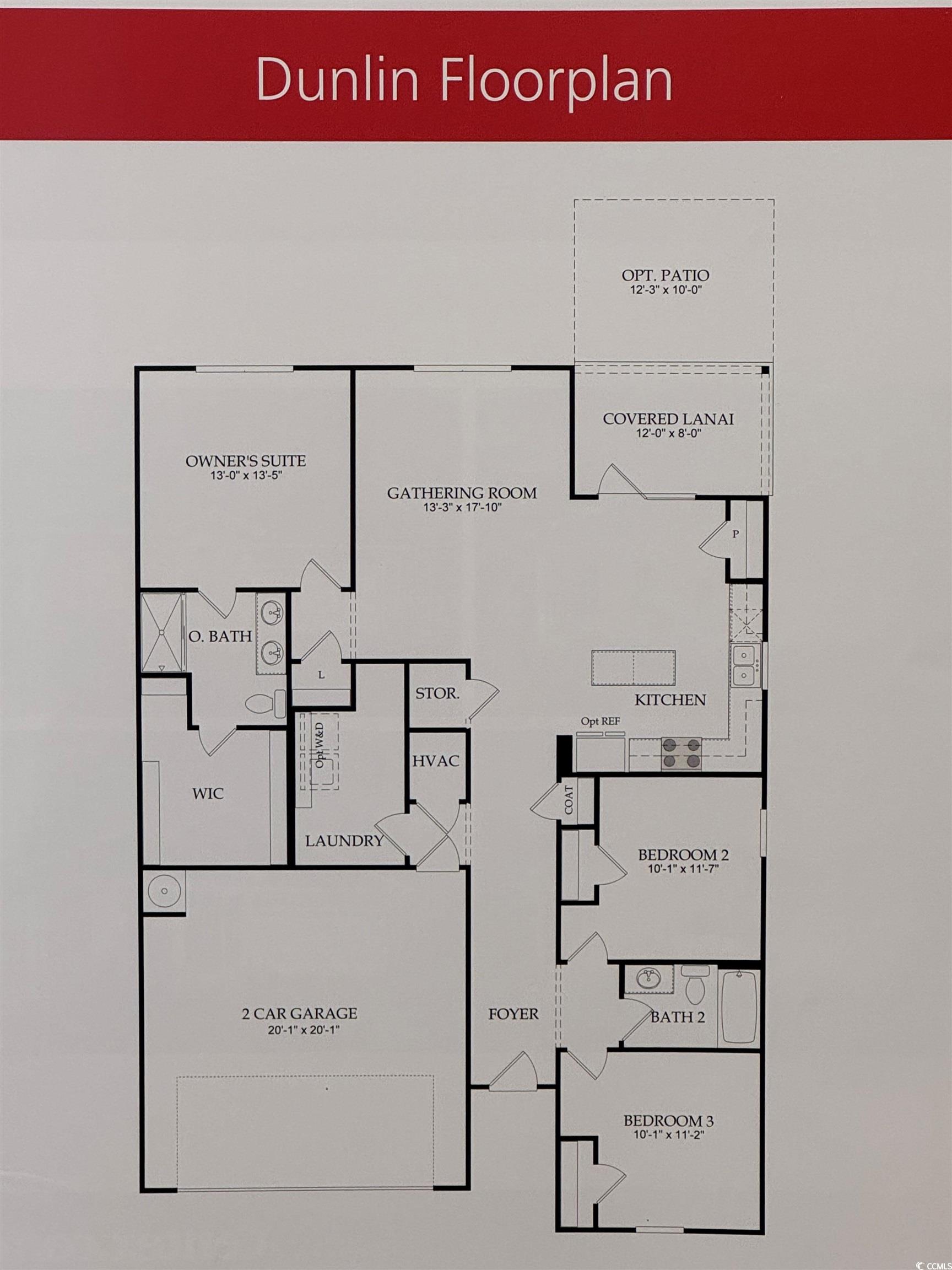 970 Laconic Drive Myrtle Beach, SC 29588 - Photo 13 of 13 Plan