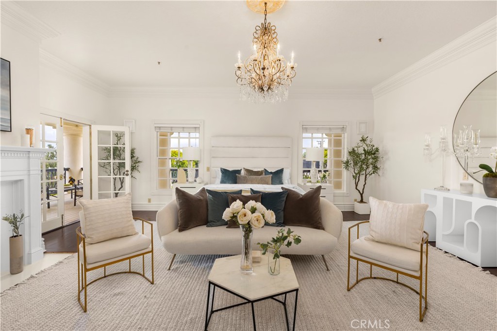 85 Crestview Avenue Camarillo, CA 93010 - Photo 50 of 62 a living room with furniture and a chandelier