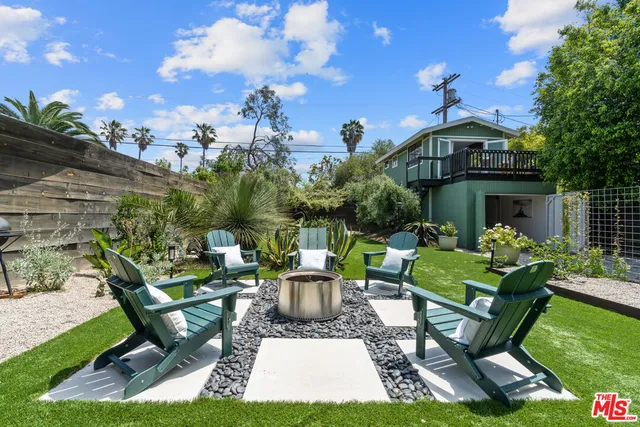 a view of a golf course with a lake