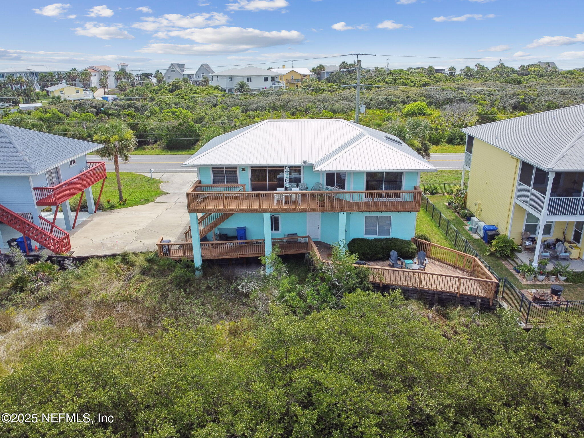 8961 A1A South St. Augustine, FL 32080 - Photo 61 of 62 an aerial view of houses with yard