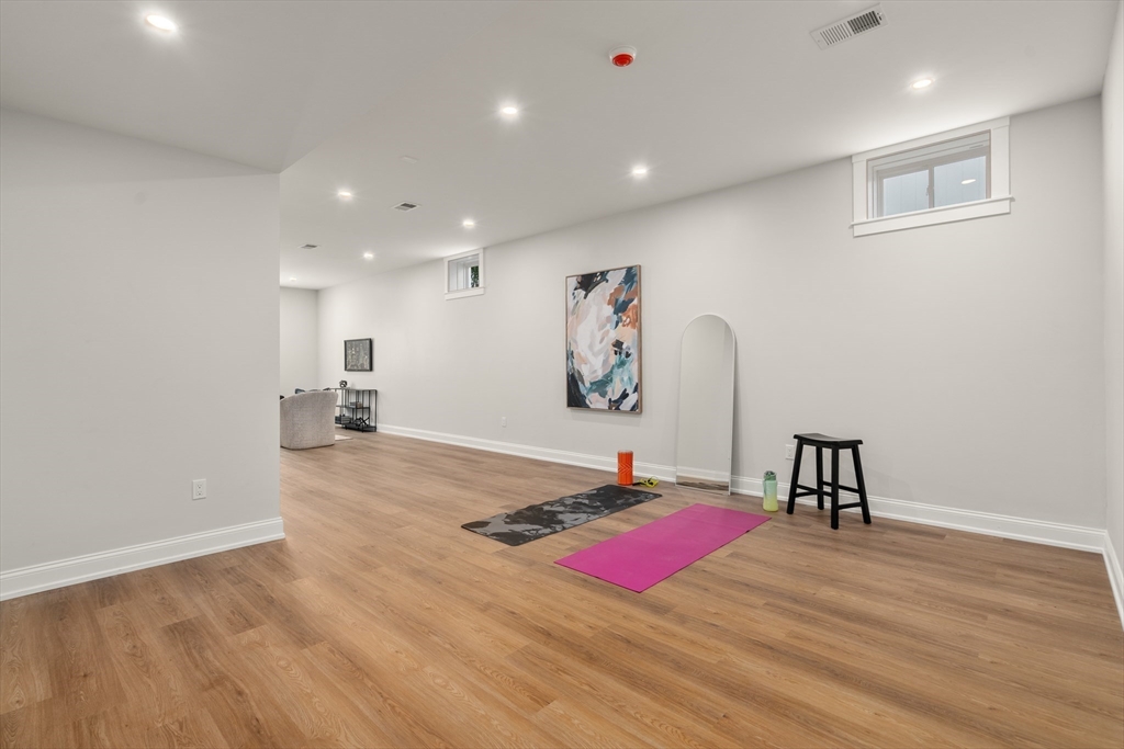 48 Hamilton Road Belmont, MA 02478 - Photo 31 of 35 a view of a room with gym equipment