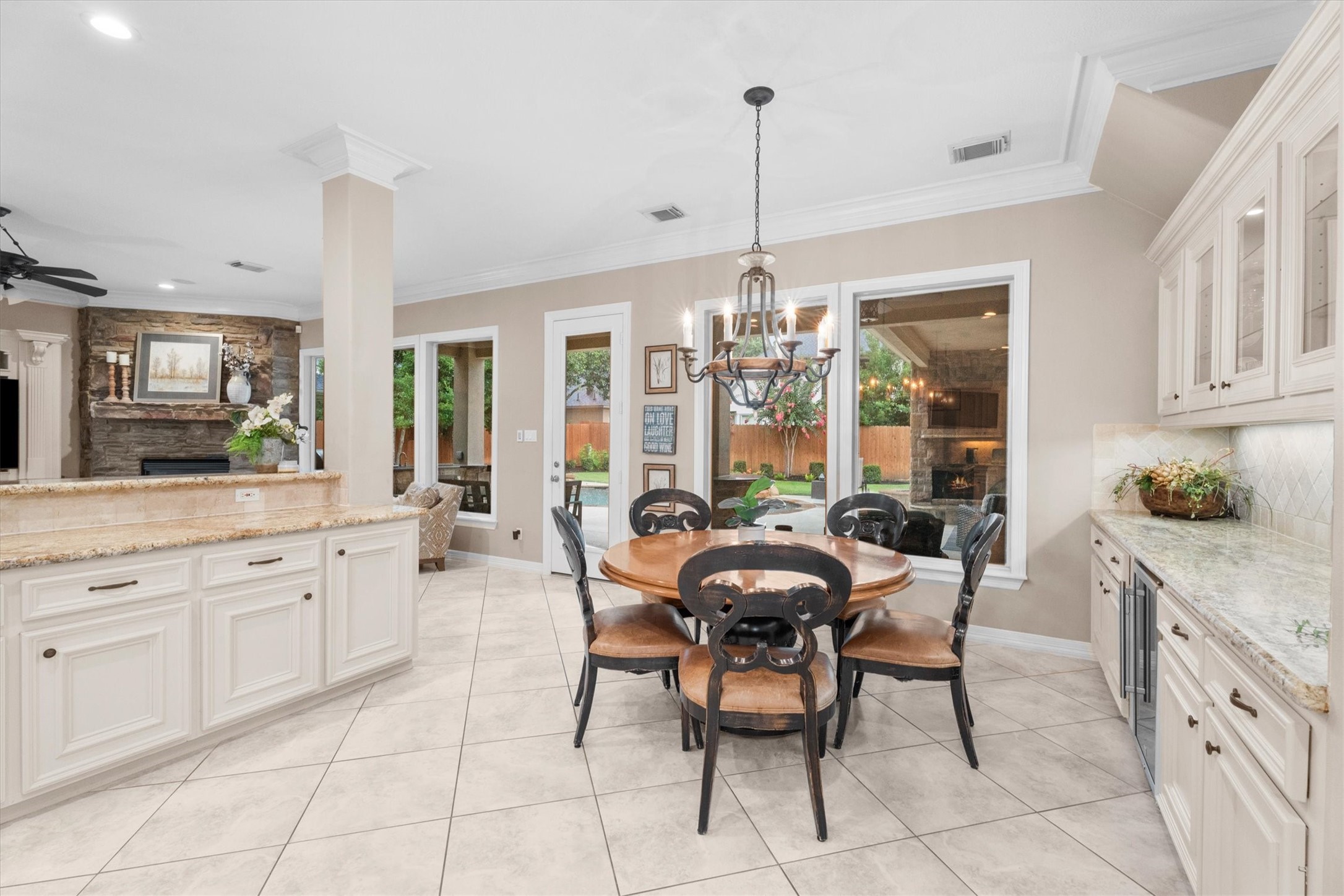 15415 Prade Ranch Lane Cypress, TX 77429 - Photo 19 of 50 Return stairs are located off of the kitchen