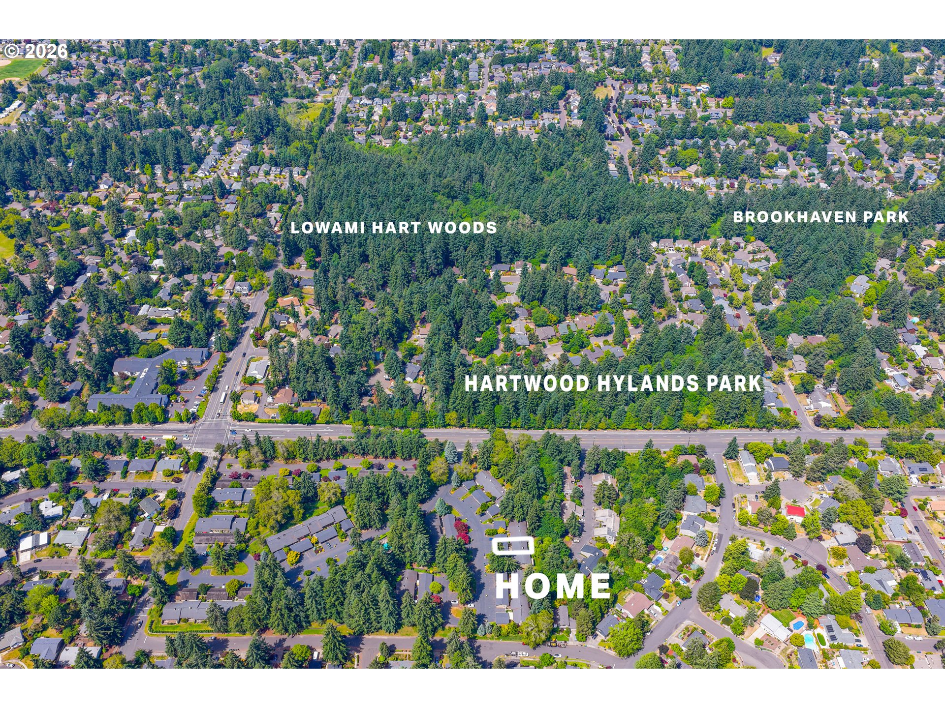 14405 Southwest 27th Court Beaverton, OR 97008 - Photo 42 of 44 Drone View/UAV