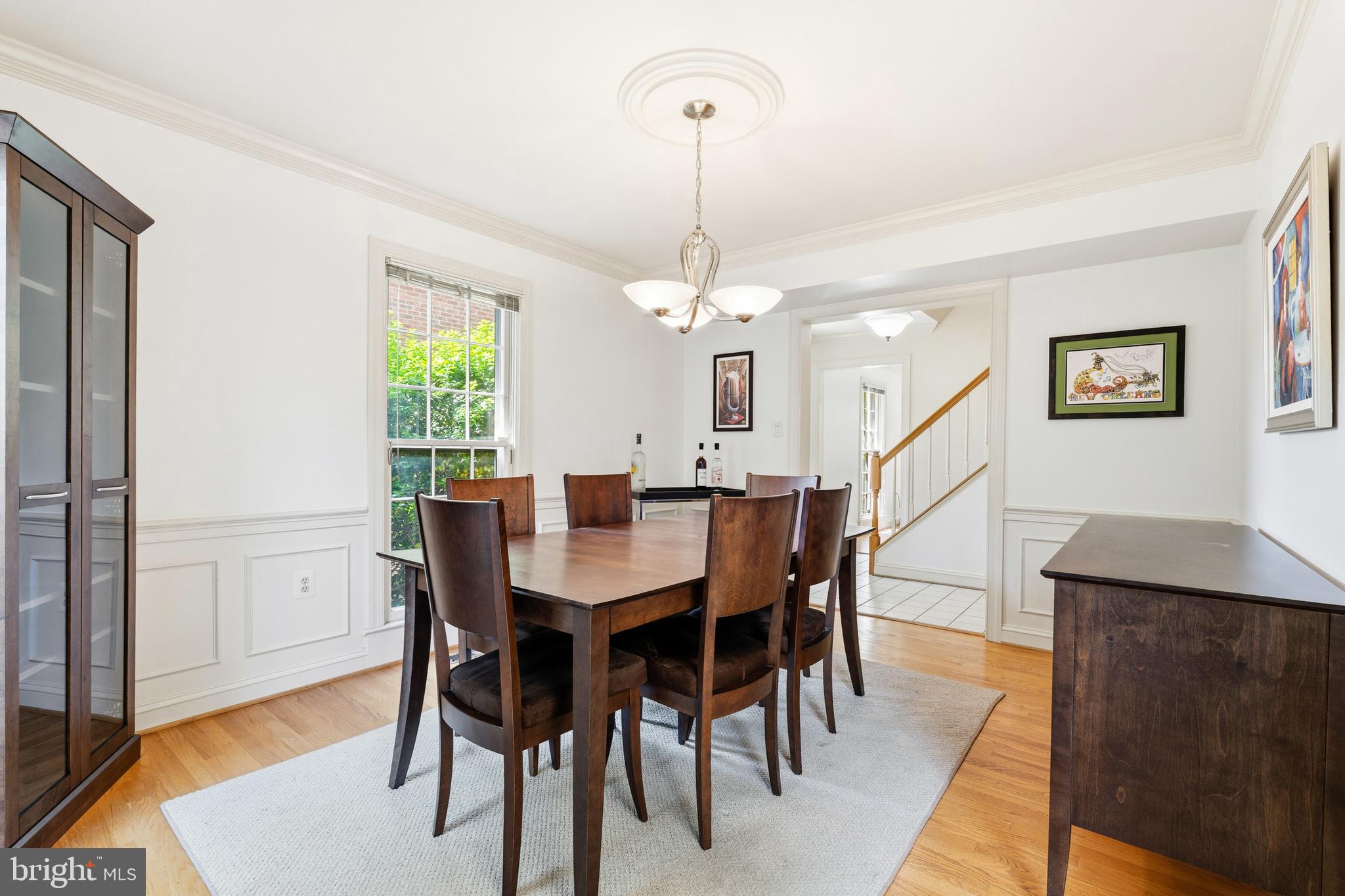 6518 Milva Lane Springfield, VA 22150 - Photo 14 of 55 Elegant molding and plenty of room for gatherings