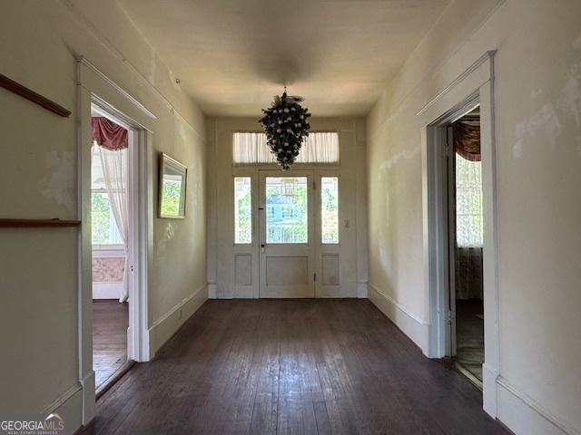 222 Church Street Lexington, GA 30648 - Photo 33 of 50 wooden floor in an empty room with a window