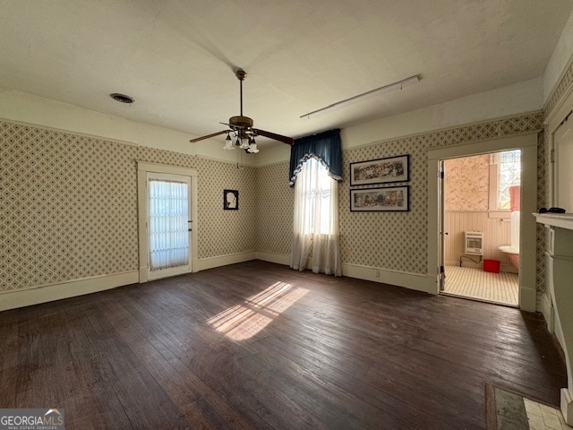 222 Church Street Lexington, GA 30648 - Photo 37 of 50 wooden floor in an empty room with a window