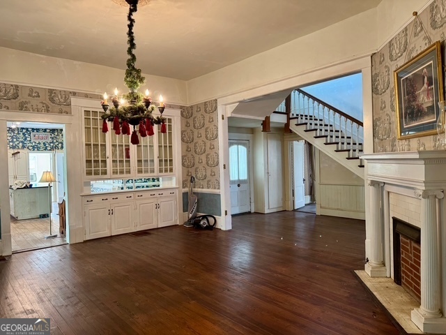 222 Church Street Lexington, GA 30648 - Photo 9 of 50 a view of an entryway with wooden floor