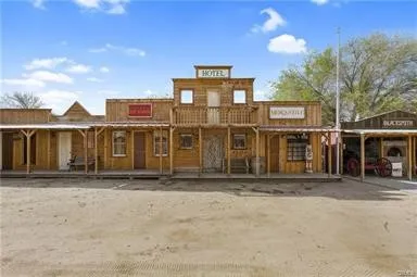 a view of a bike garage