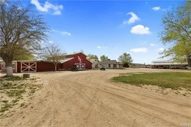 a view of a house with a patio