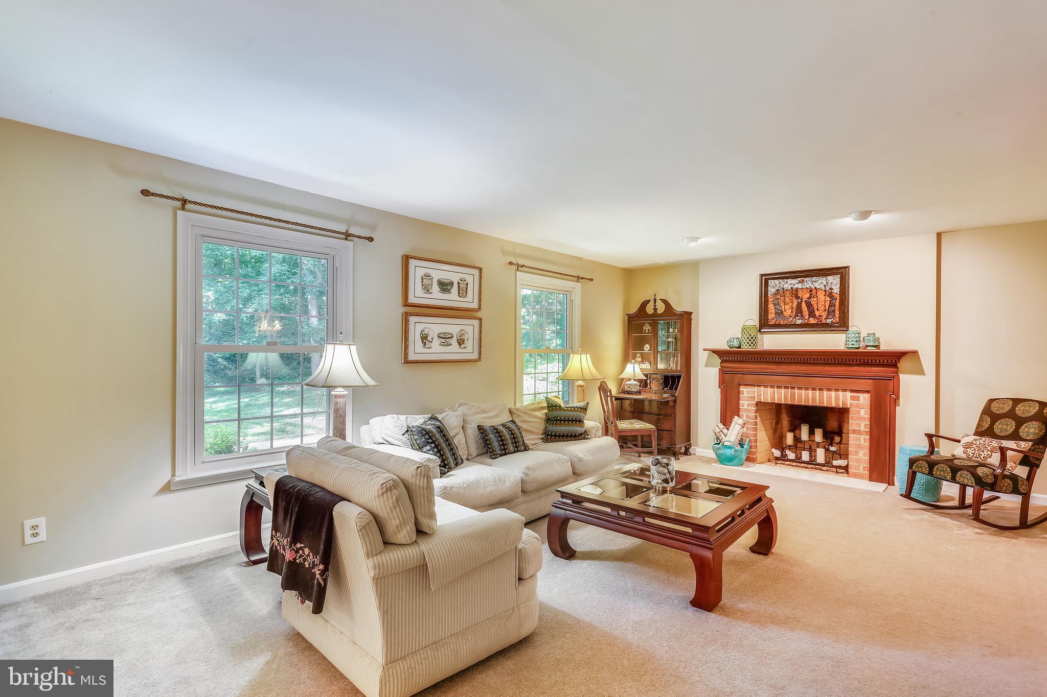 9600 Brink Road Gaithersburg, MD 20882 - Photo 12 of 66 Living room w/second fireplace