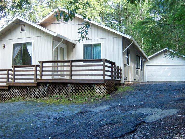 1823 Buckeye Road Willits, CA 95490 - Photo 1 of 1 a view of a house with a yard