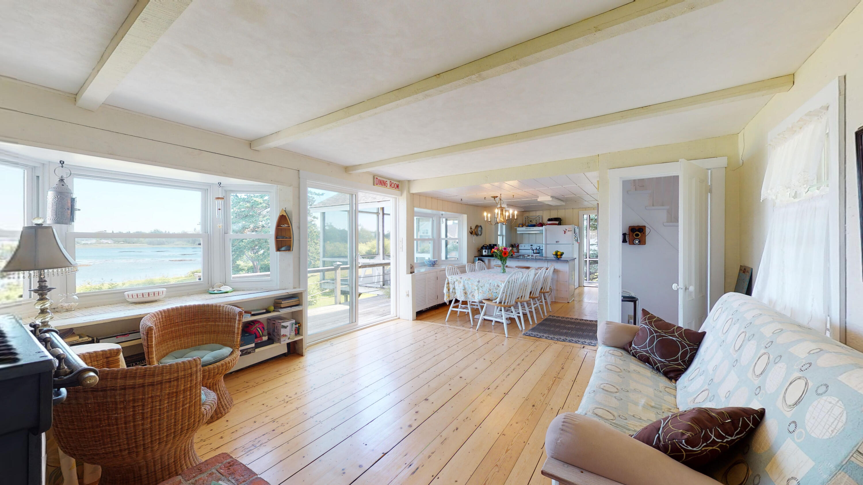 496 Port Clyde Road Tenants Harbor, ME 04860 - Photo 14 of 78 Living, Dining & Kitchen