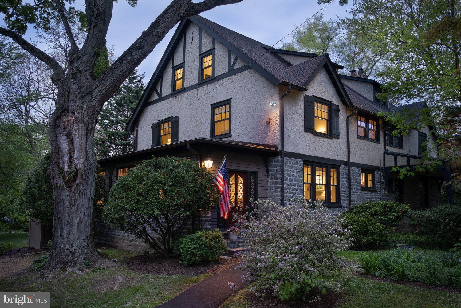 310 South Chester Road Swarthmore, PA 19081 - Photo 40 of 41 Twilight Front