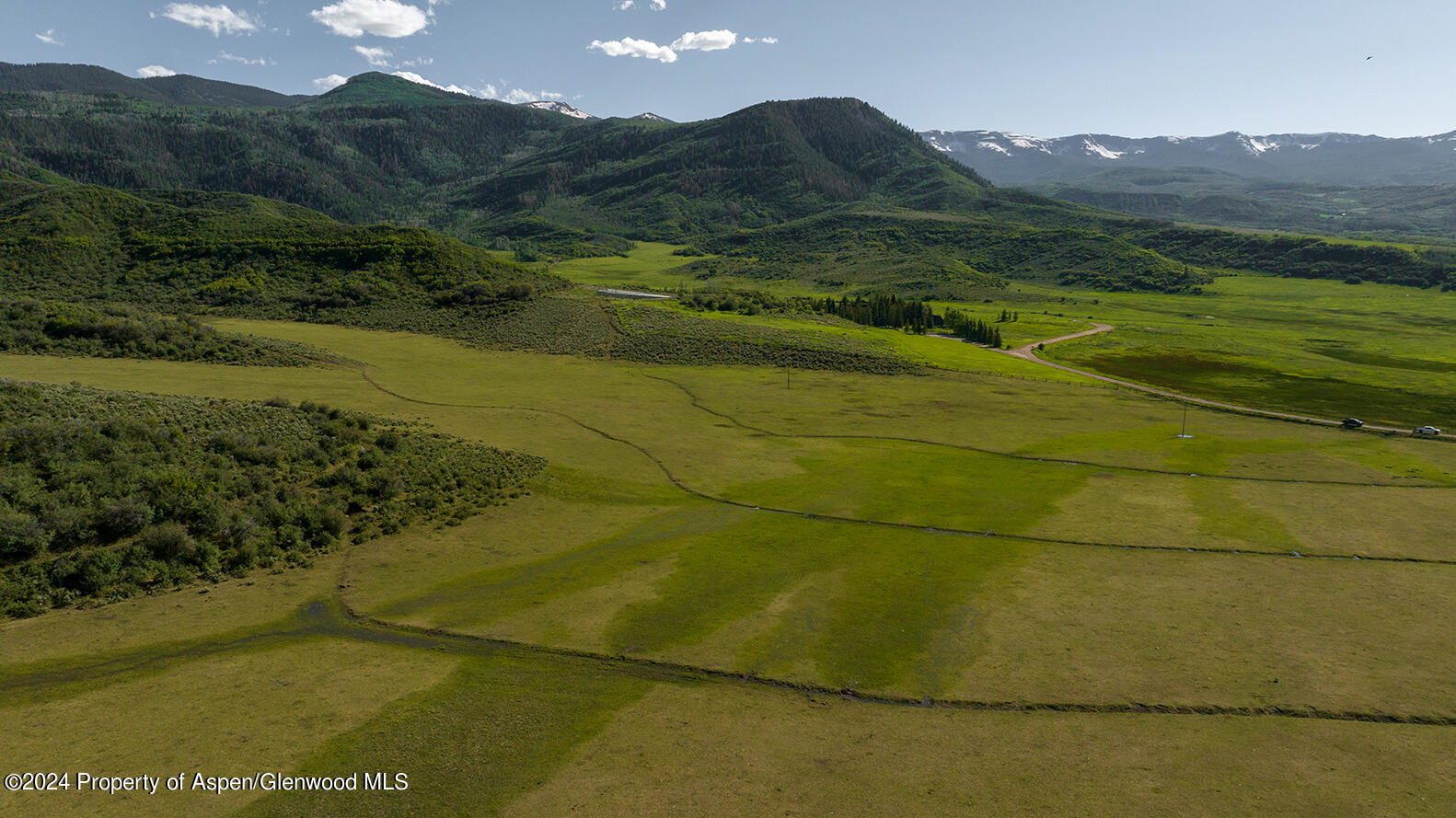 1012 Monastery Road Snowmass, CO 81654 - Photo 16 of 96 a view of a lush green hillside and a houses