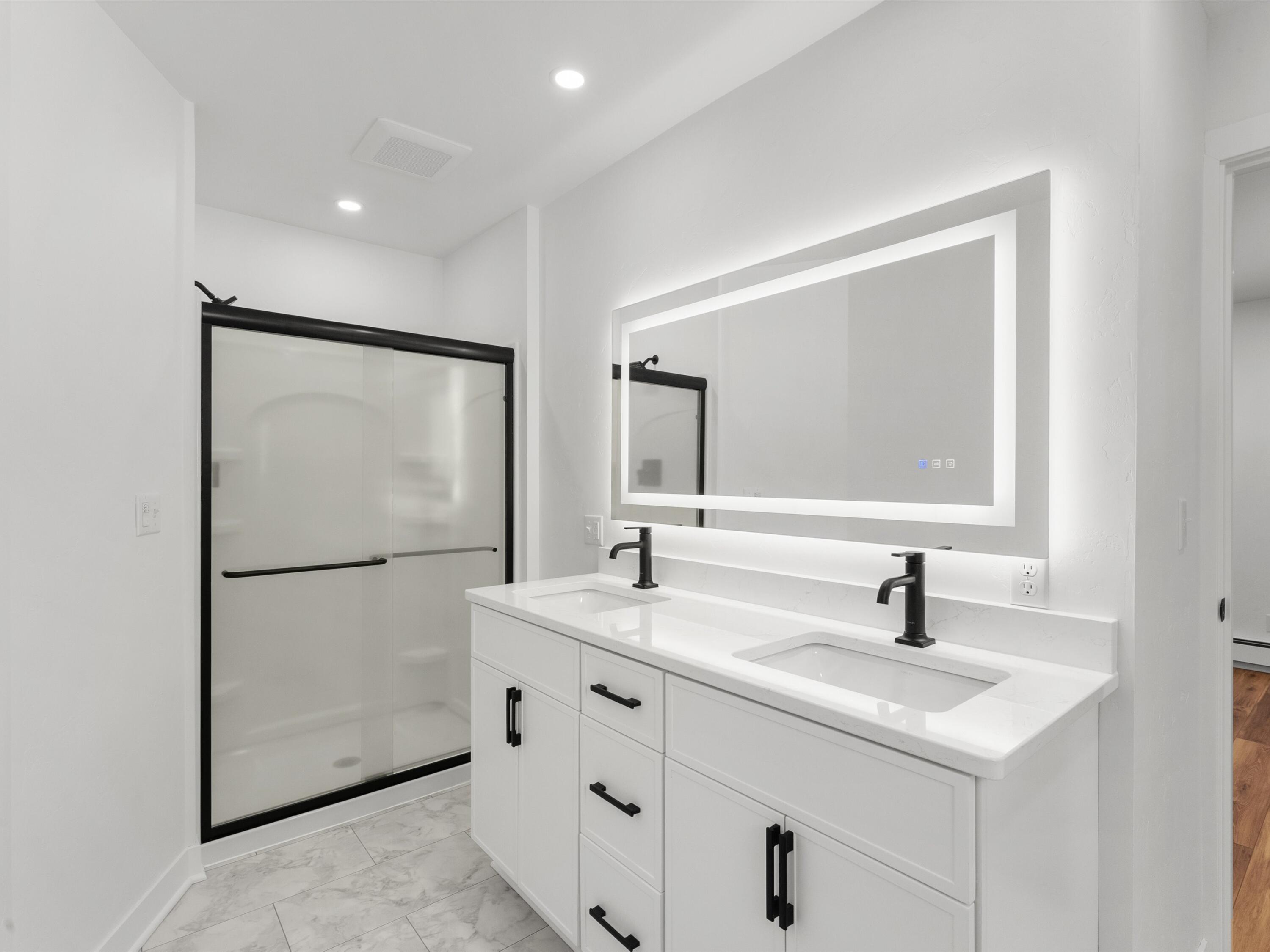 W2276 Ourtown Road Lima, WI 53085 - Photo 15 of 32 Private Bath has Walk-in Shower