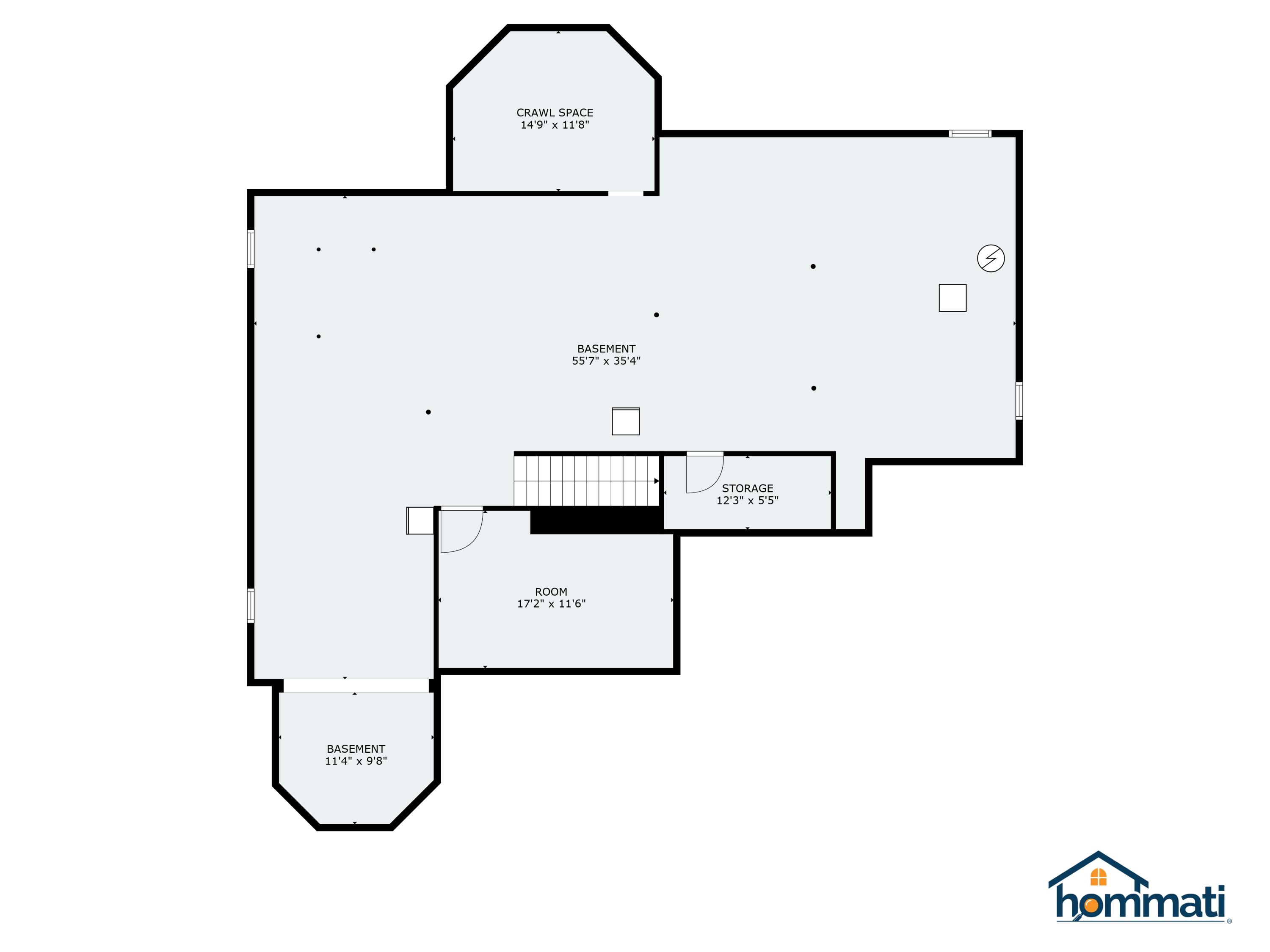 217 North Village Road Wells, ME 04090 - Photo 82 of 82 217 N Village Rd-Bsmt Floorplan