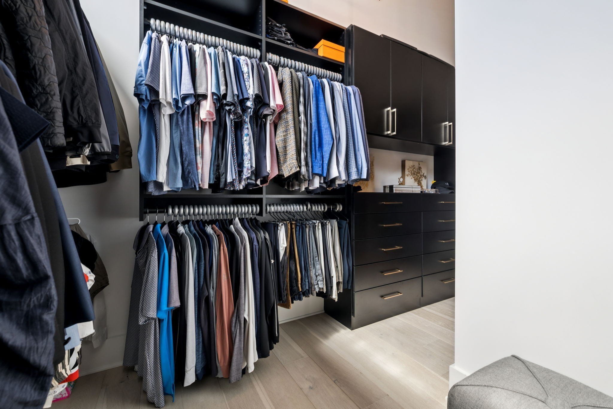 3916 Harding Place Nashville, TN 37215 - Photo 33 of 85 a view of walk in closet with clothes and shoes