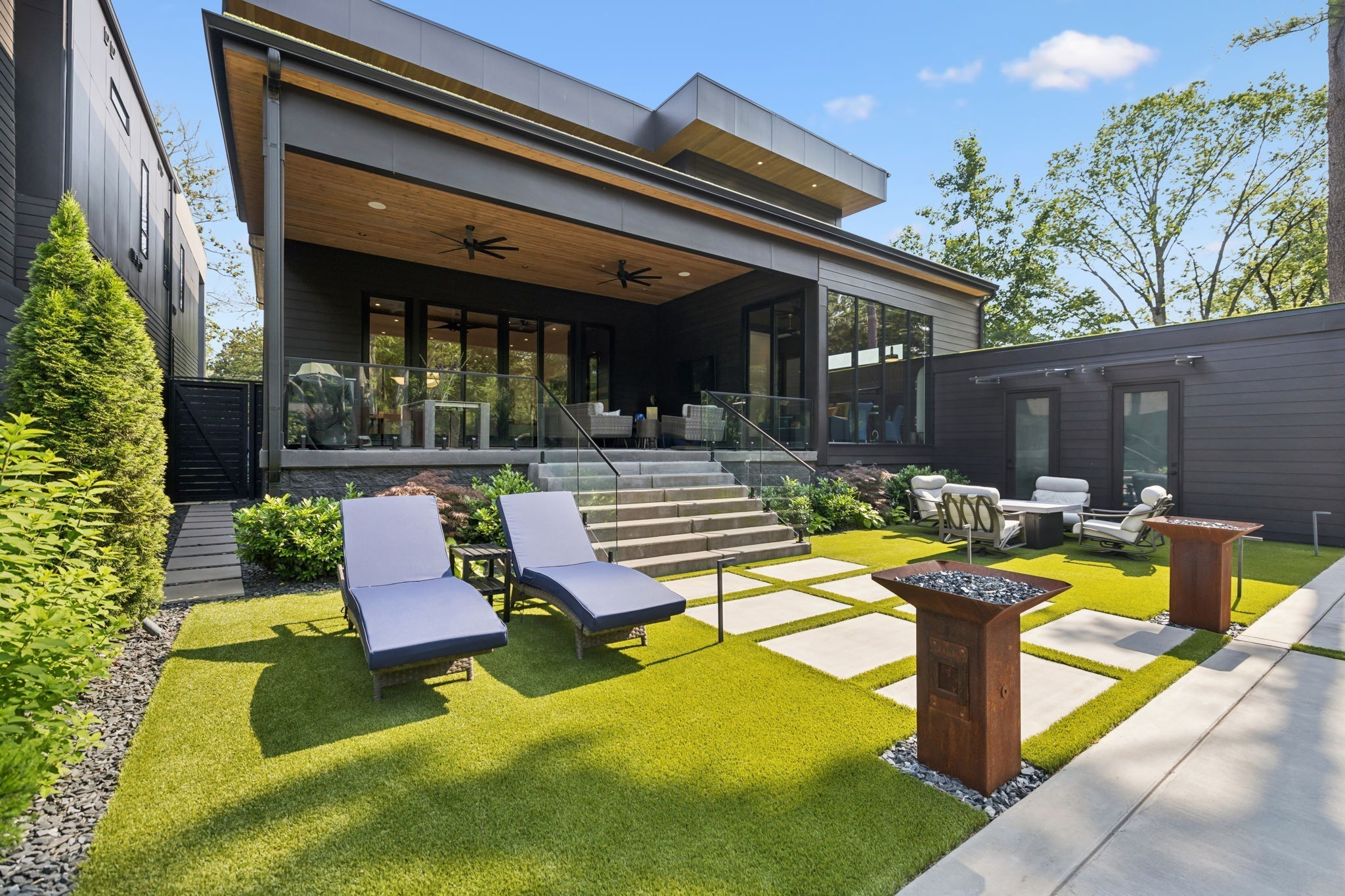 3916 Harding Place Nashville, TN 37215 - Photo 75 of 85 a swimming pool with outdoor seating and patio