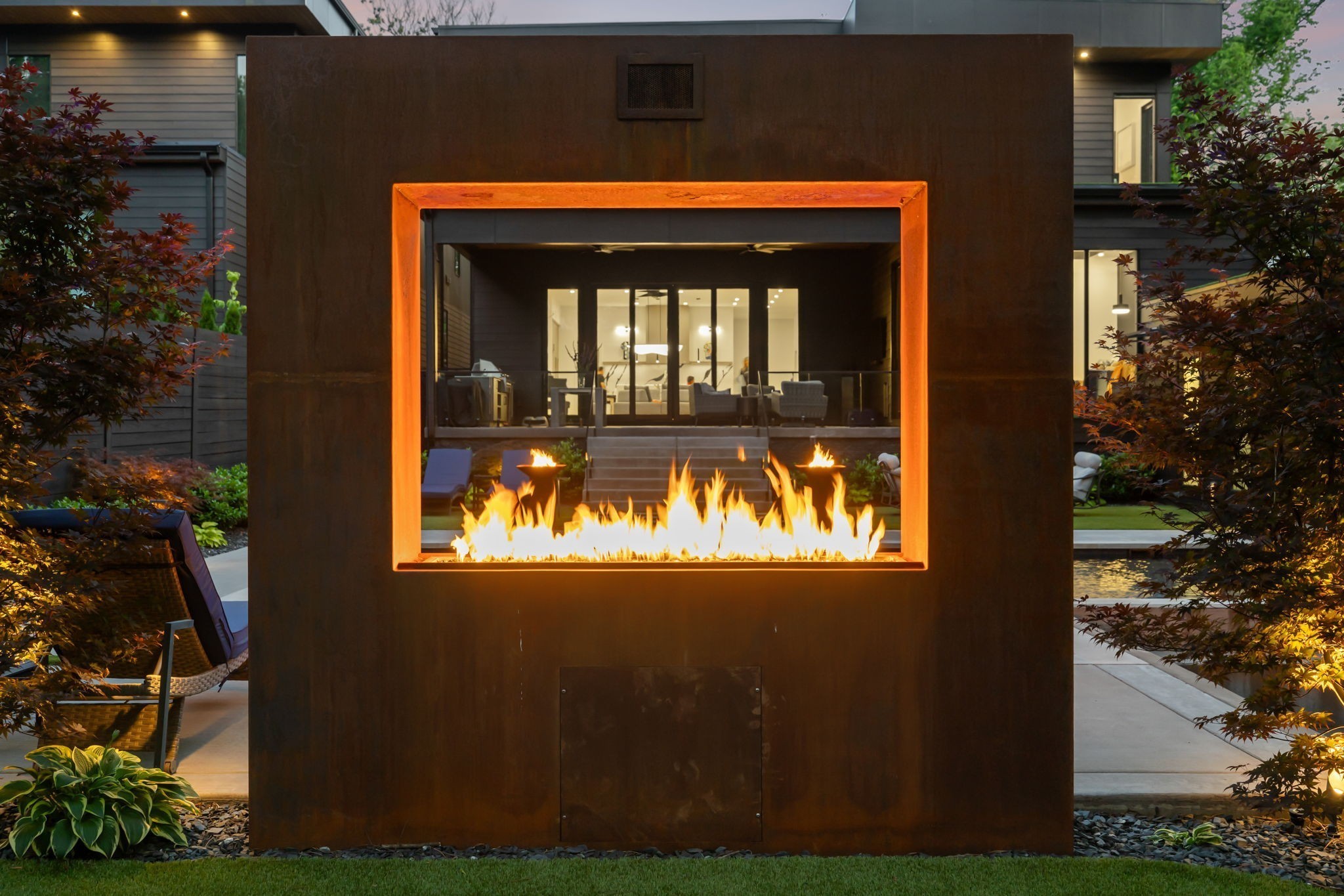 3916 Harding Place Nashville, TN 37215 - Photo 78 of 85 a view of a house with backyard porch and sitting area