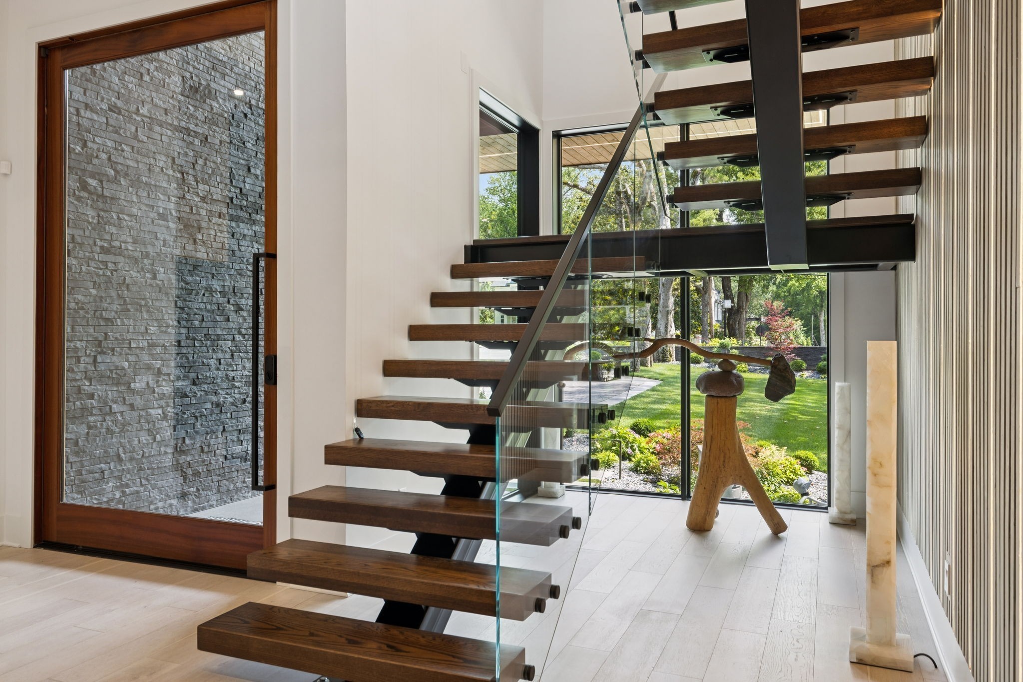 3916 Harding Place Nashville, TN 37215 - Photo 10 of 85 a view of entryway with wooden floor and windows