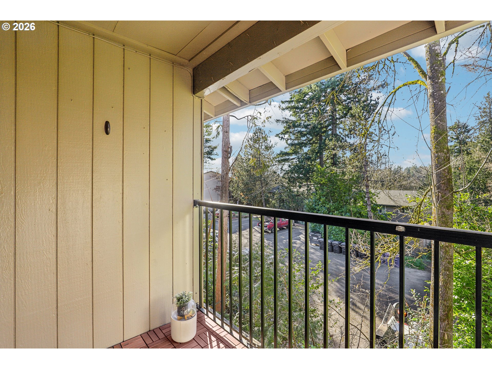 2680 Southwest 87th Avenue, Unit 5 Portland, OR 97225 - Photo 22 of 25 a view of a balcony