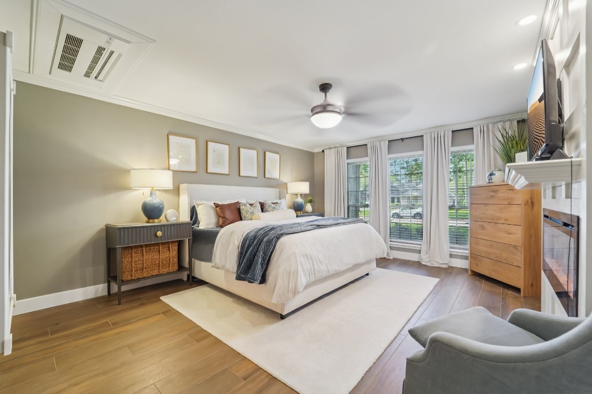 8307 Ash Valley Drive Spring, TX 77379 - Photo 16 of 48 Primary suite with dedicated HVAC system for enhanced comfort and efficiency