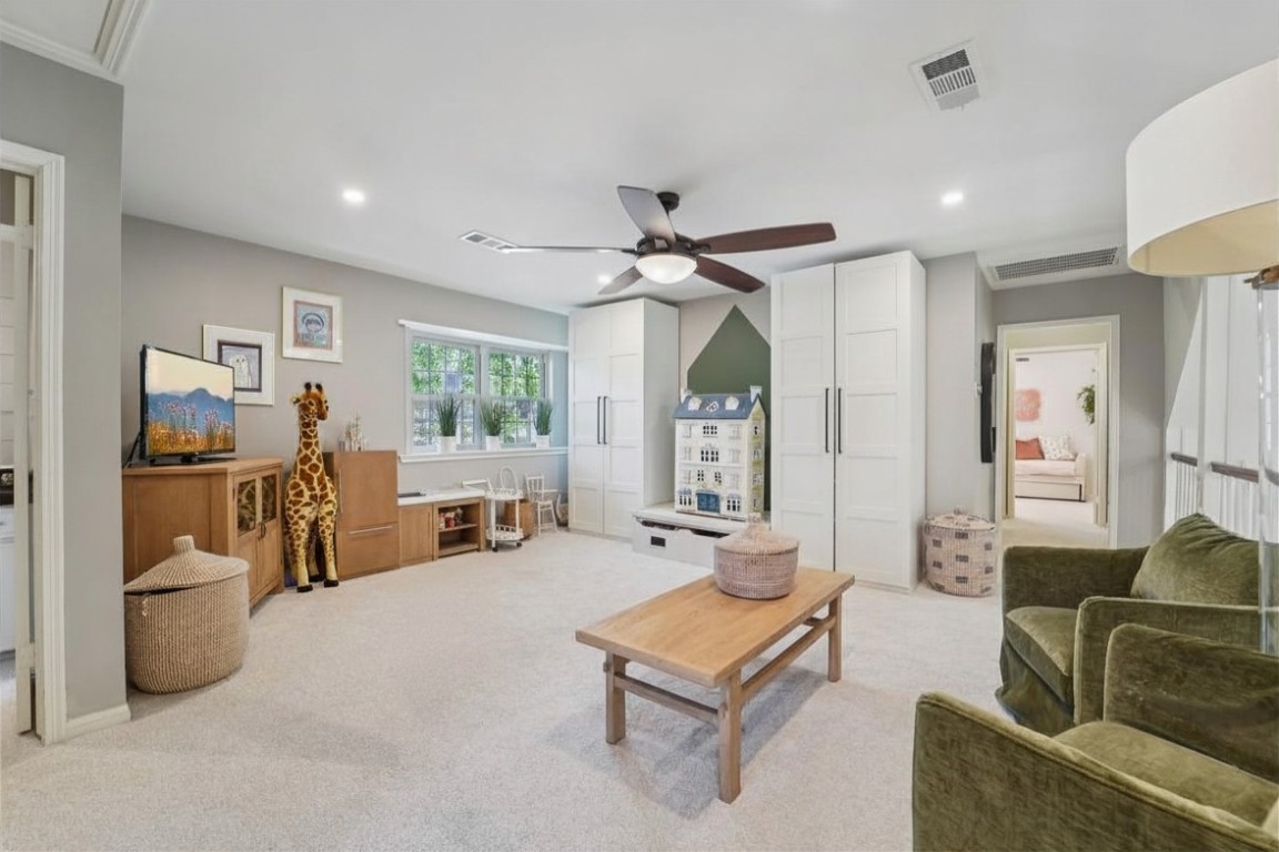 8307 Ash Valley Drive Spring, TX 77379 - Photo 23 of 48 Large playroom with balcony overlooking the living room