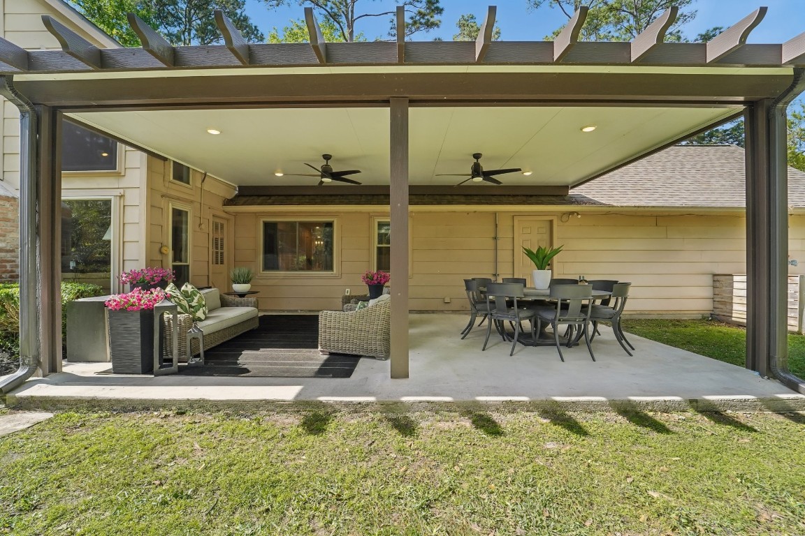 8307 Ash Valley Drive Spring, TX 77379 - Photo 35 of 48 Large patio perfect for entertaining