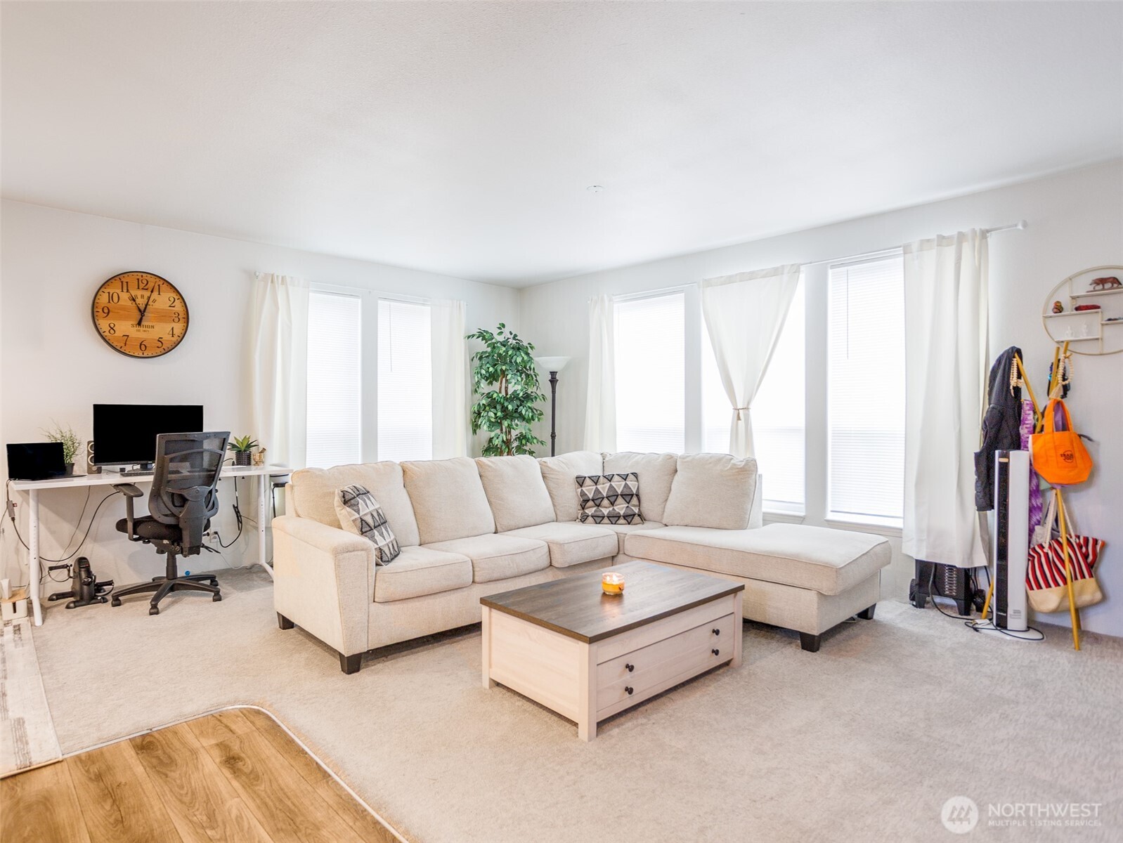 9430 Case Road Southwest, Unit 29 Olympia, WA 98512 - Photo 6 of 22 a living room with furniture and a window