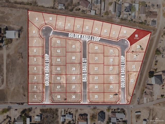 2881 Golden Eagle Loop Roma, TX 78584 - Photo 2 of 3 Map / location featuring property parcel outlined