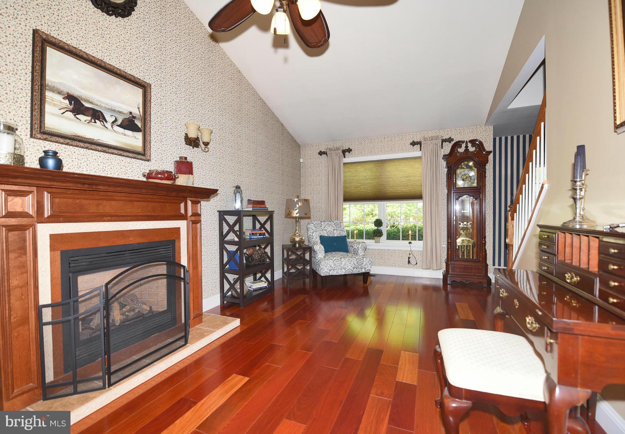 4505 King George Court Nottingham, MD 21236 - Photo 12 of 30 a living room with furniture and a fireplace
