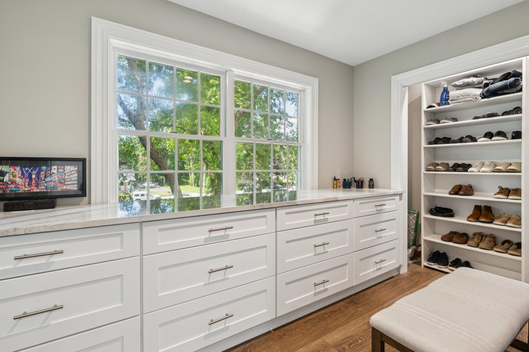 21 Inlet View Path East Moriches, NY 11940 - Photo 25 of 40 Walk in closet with wood finished floors