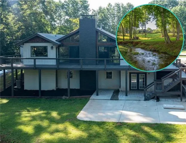 a kitchen with a stove and a sink