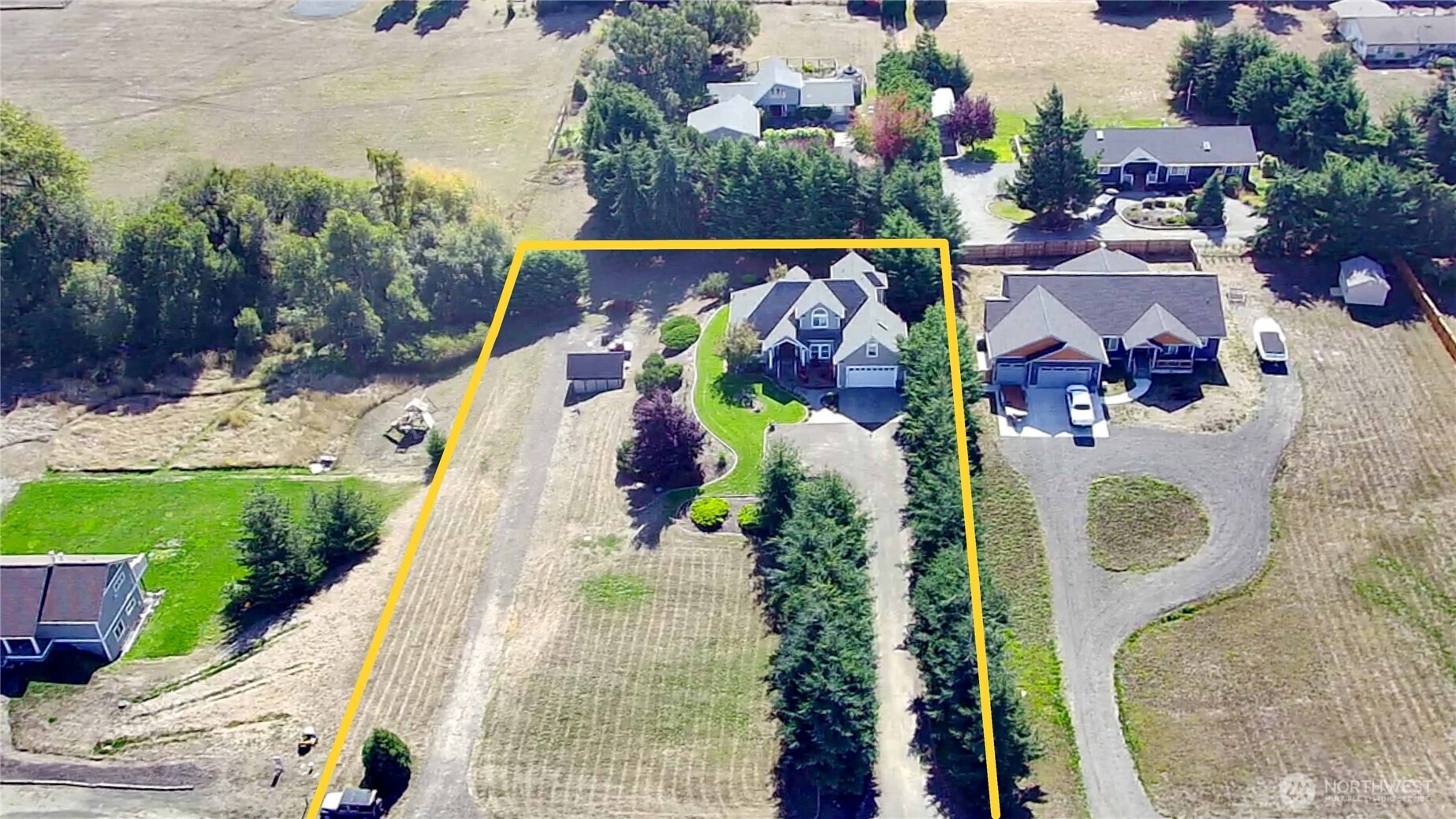 104 Klahhane Road Sequim, WA 98382 - Photo 6 of 40 an aerial view of swimming pool