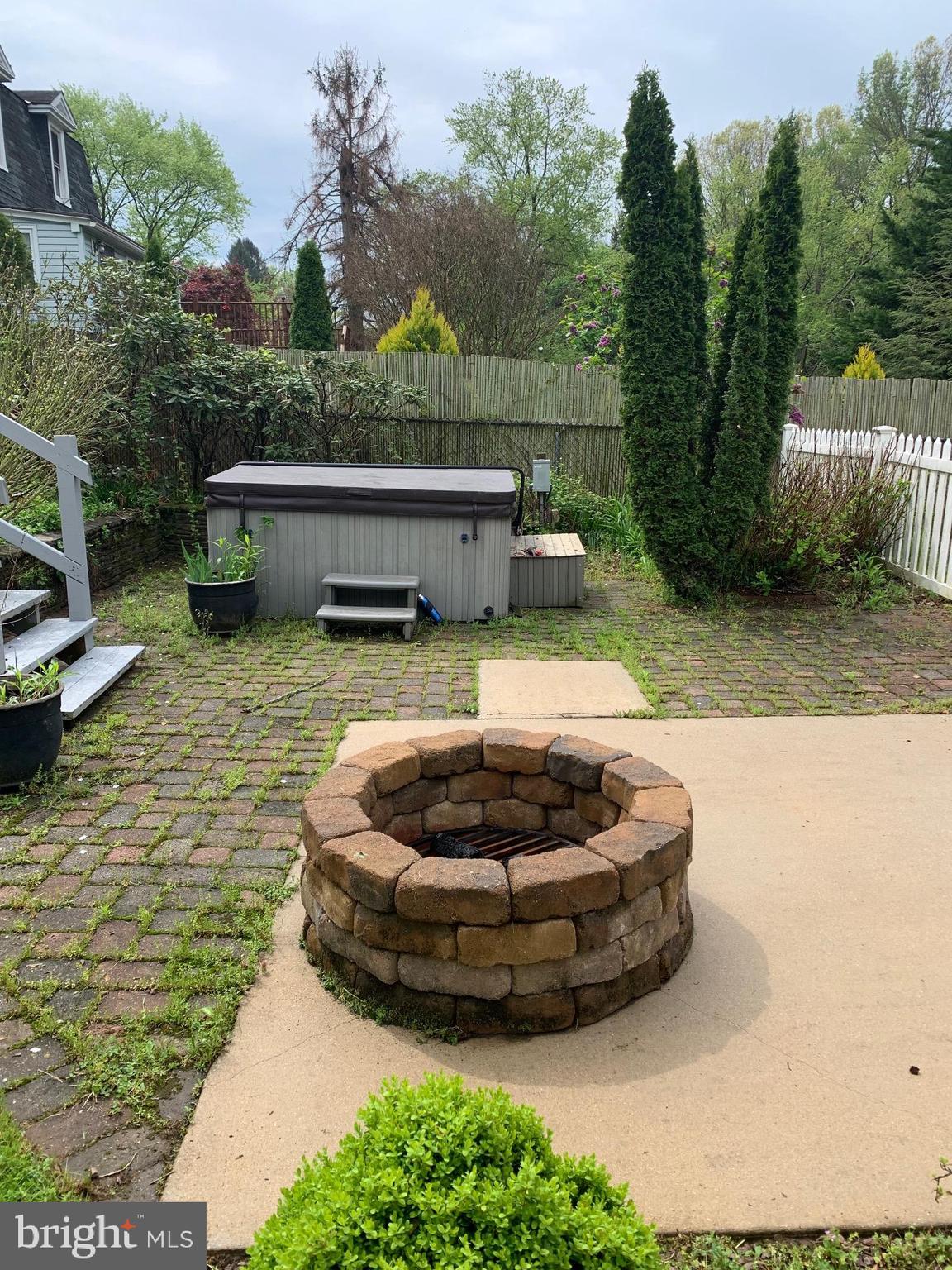 13124 Old Hanover Road Reisterstown, MD 21136 - Photo 25 of 28 FIRE PIT AND HOT TUB