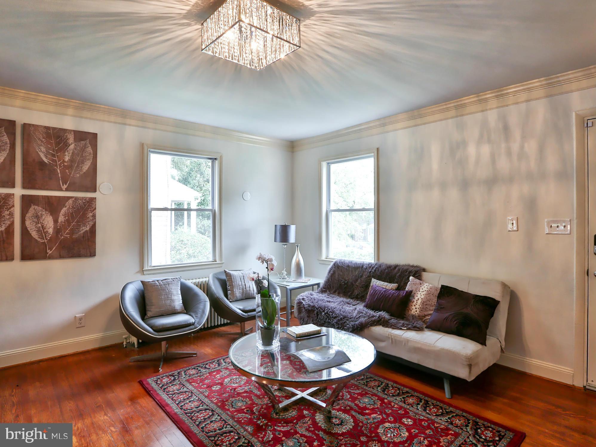 4646 Marble Hall Road Baltimore, MD 21239 - Photo 3 of 30 Living Room Full of Original Charm