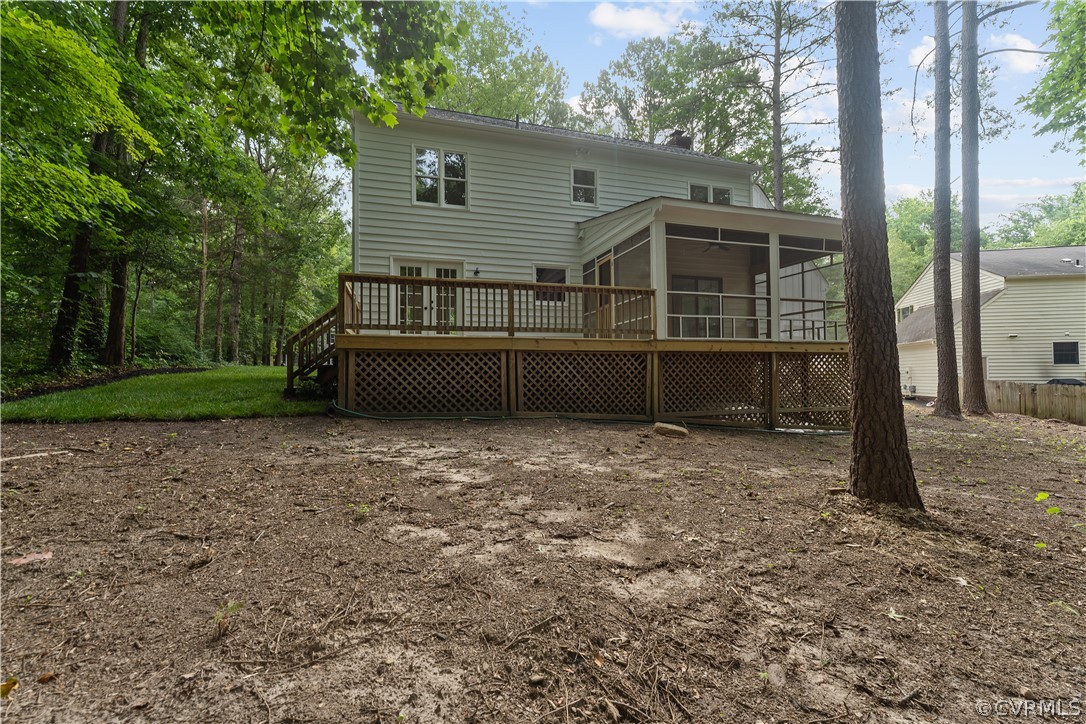 13807 Barnes Spring Road Midlothian, VA 23112 - Photo 47 of 49 a front view of a house with garden