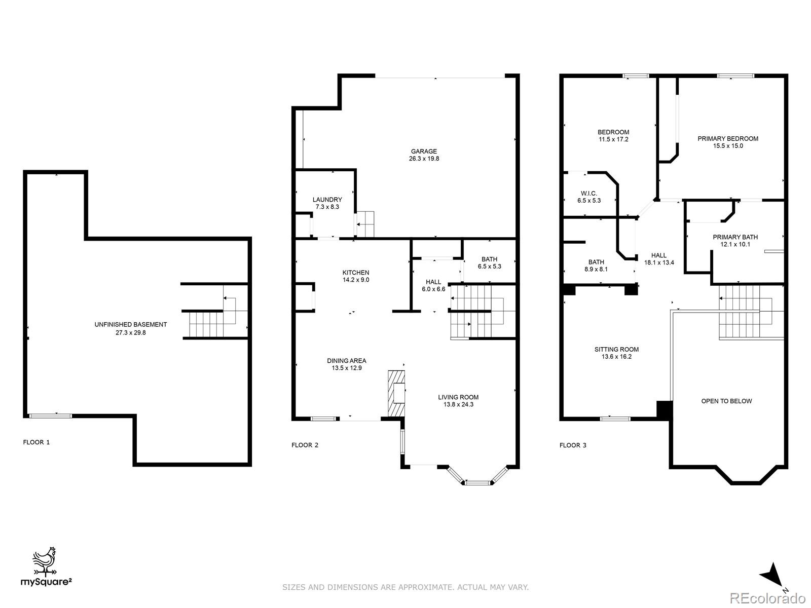 6224 Secrest Street Arvada, CO 80403 - Photo 12 of 16 a picture of a floor plan
