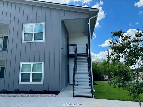 a view of front door of house