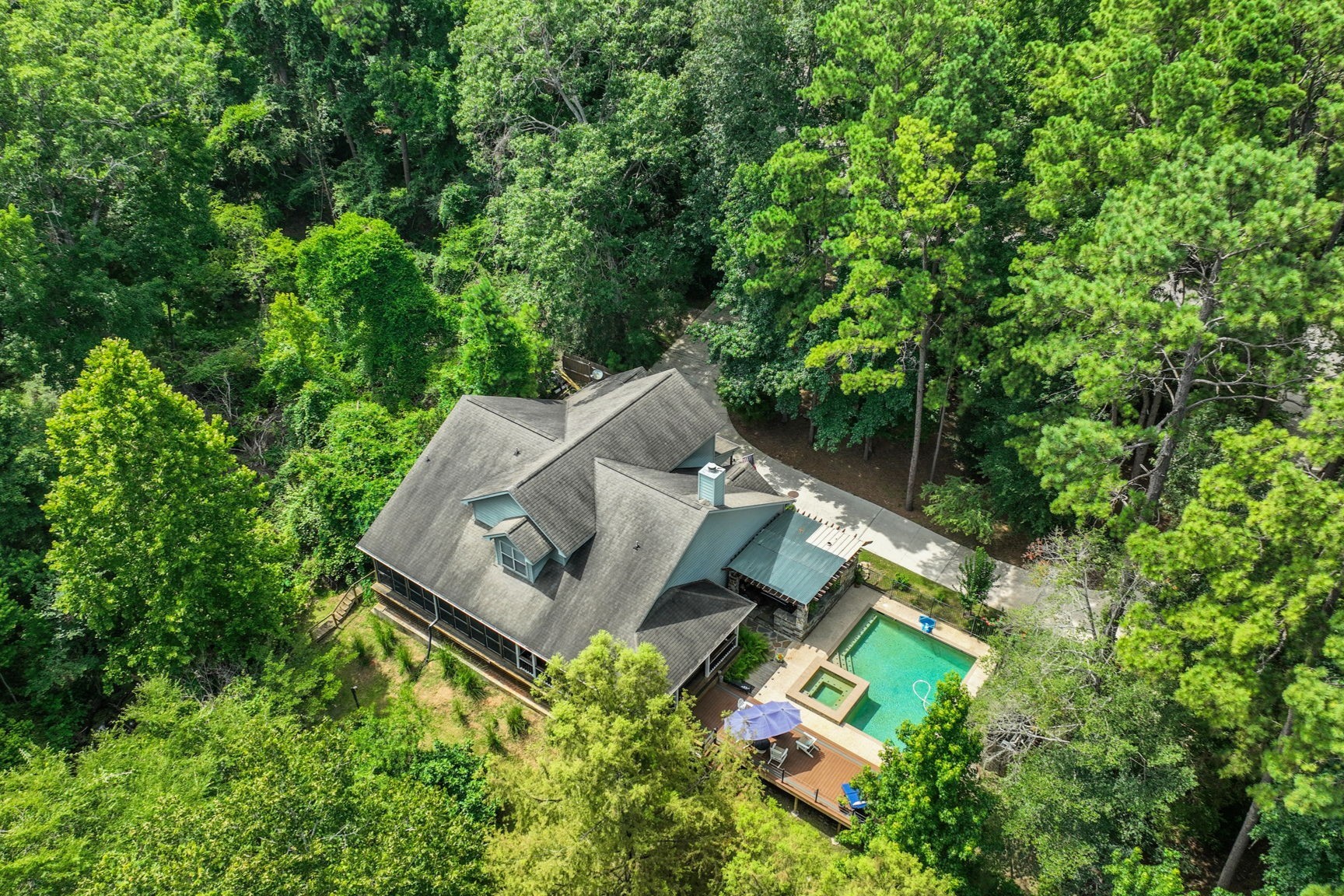 991 Kings Way Coldspring, TX 77331 - Photo 5 of 49 The three lots combined total 1.1 acres - its a beautiful setting.