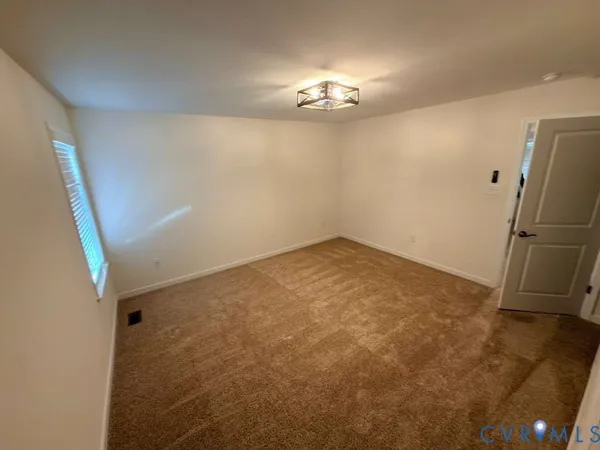 an empty room with a empty space