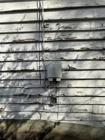 a view of a small space built with hardwood