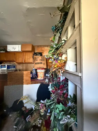 a view of storage and utility room