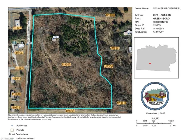 $300,000 | 0 Hoots Road, Yadkinville, NC 27055
