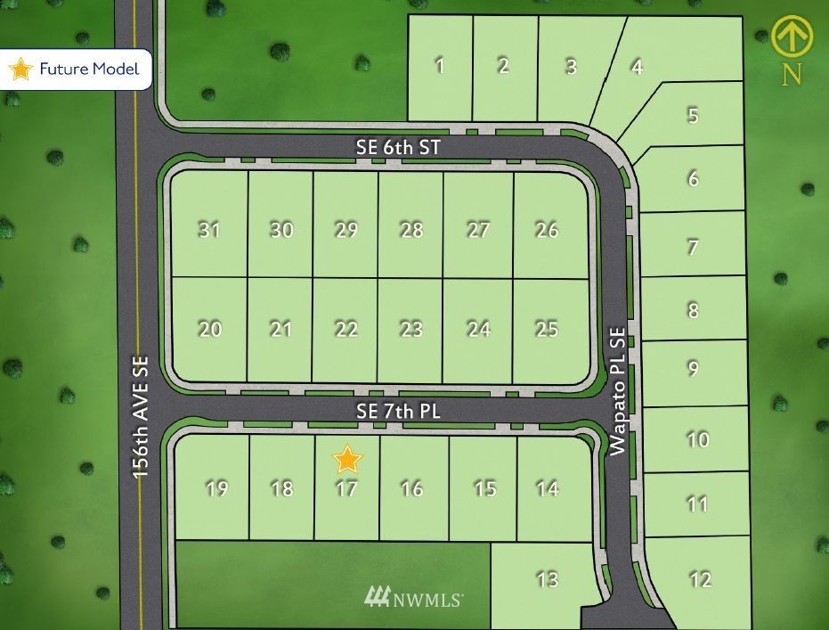 6507 Southeast 7th Place, Unit LOT18 Renton, WA 98059 - Photo 2 of 2 Gallery Image 2