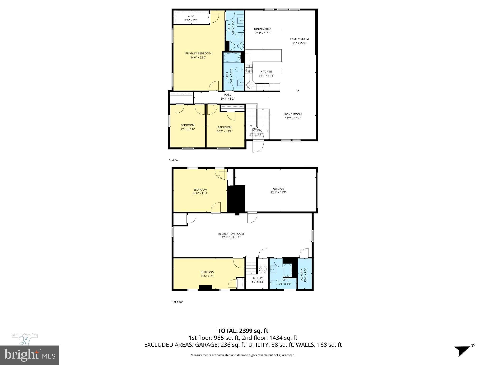 222 Doncaster Road Joppa, MD 21085 - Photo 41 of 41 a picture of a floor plan